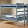 Bunk Bed End Ladder Twin over Twin Grey