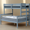 Bunk Bed End Ladder Twin over Full Grey