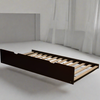 Twin Trundle Bed Espresso
